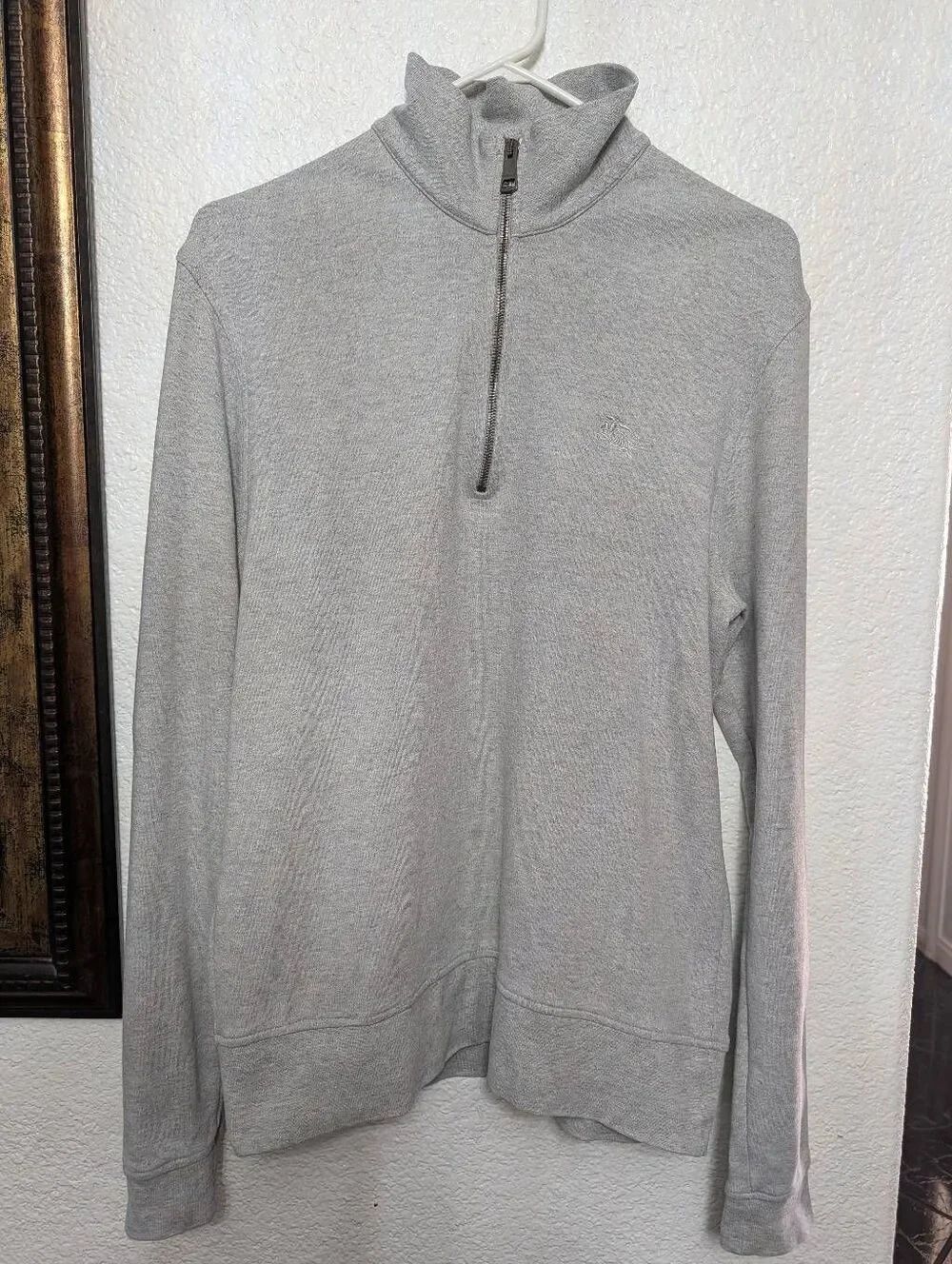 Burberry Brit sweatshirt for men half zip Medium